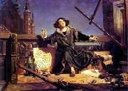 Jan Matejko Astronomer Copernicus, conversation with God. china oil painting artist